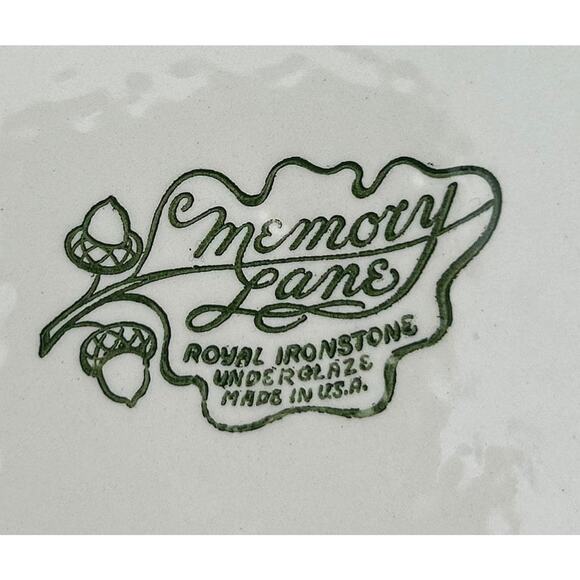 Set of 2 Soup Bowls Memory Lane Pink and White Gift Royal China USA - Picture 7 of 9